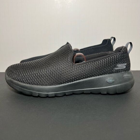 Womens SKECHERS GO WALK Joy Sensational Day Black Slip On Shoes / Size 7.5 - Picture 3 of 8